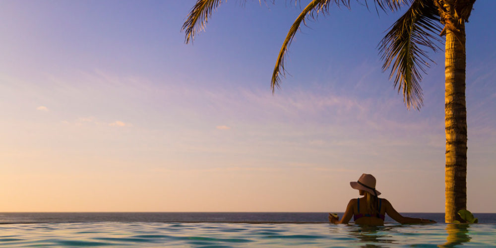 Casa Querencia - Luxury Home Rental - A Relaxing Dip in the Kupuri Beach Club Pool - Punta Mita Mexico