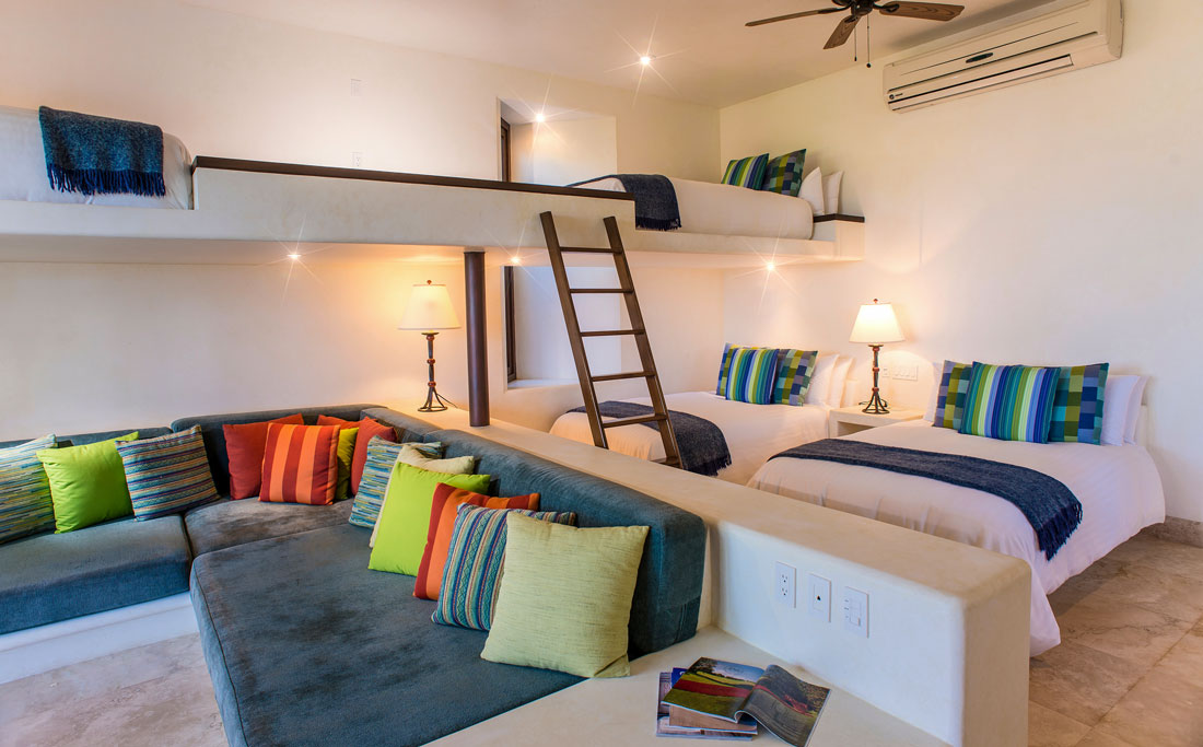 Casa Querencia - Luxury Home Rental - Bunk Suite Bedroom - Punta Mita Mexico