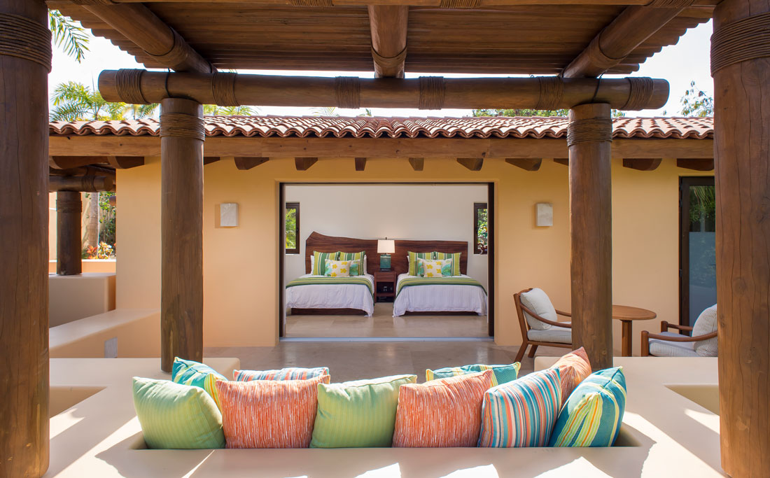 Casa Querencia - Luxury Home Rental - Casita del Jardin Terrace - Punta Mita Mexico