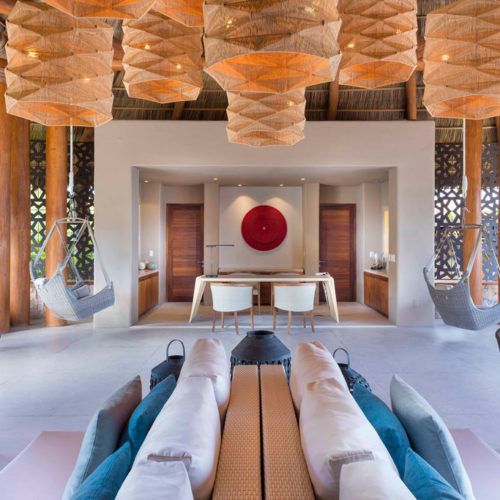 Casa Querencia - Luxury Home Rental - Kupuri Beach Club Lounge - Punta Mita Mexico